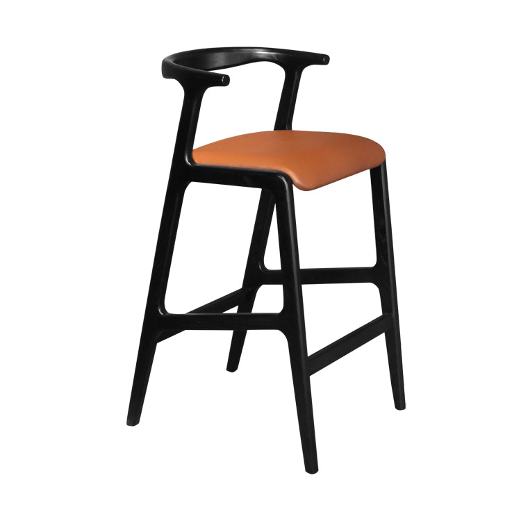 Tabouret Boucle Cognac