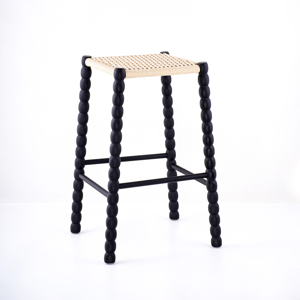 Tabouret Perles Tressé