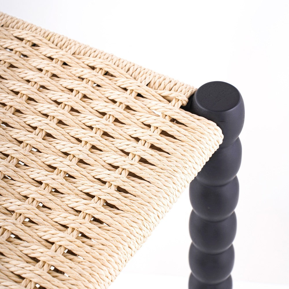 Tabouret Perles Tressé