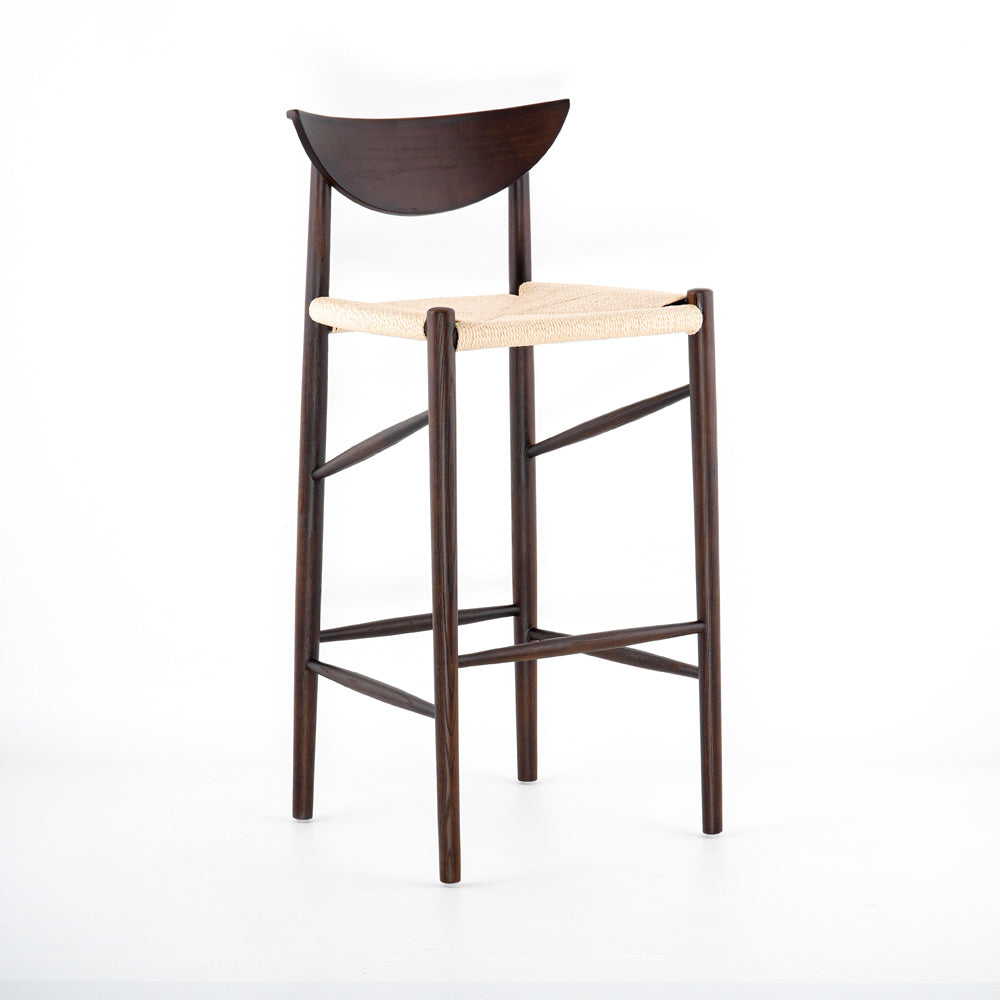 Tabouret Croissant Tressé