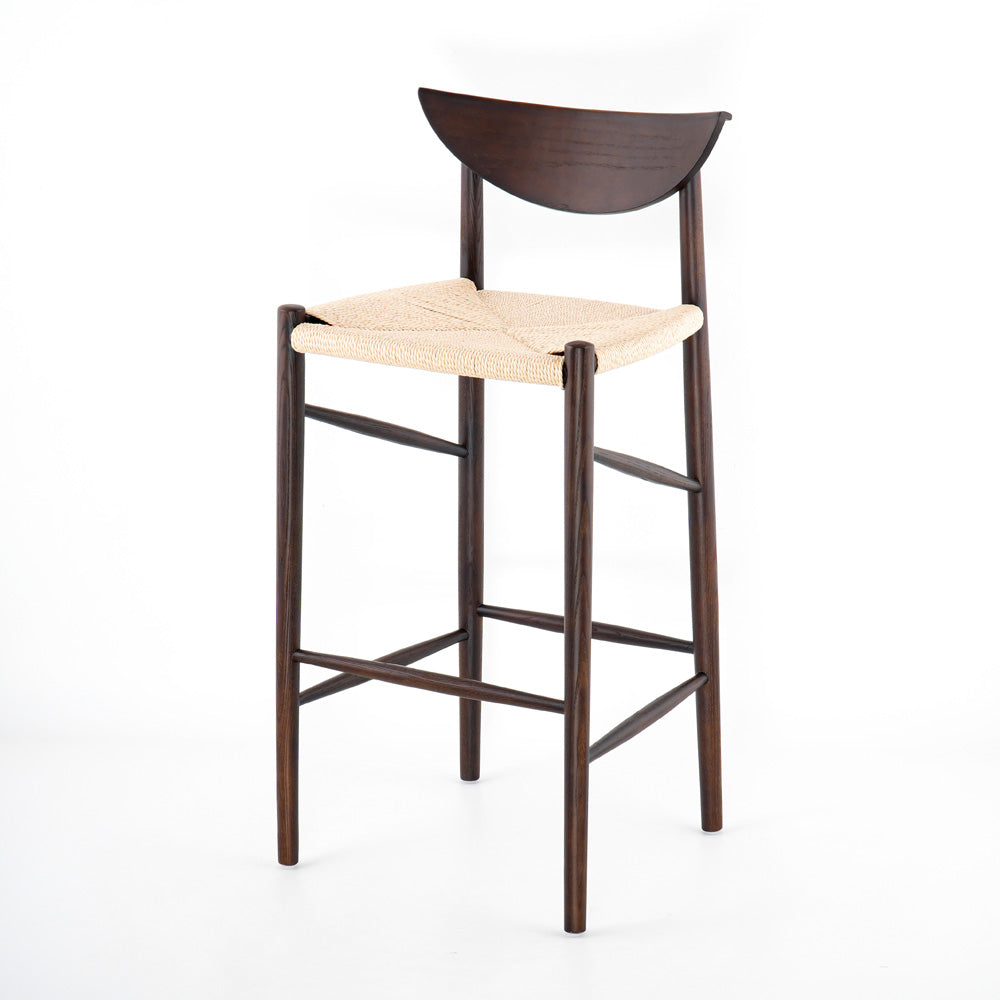 Tabouret Croissant Tressé