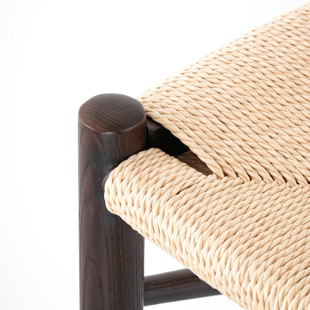 Tabouret Croissant Tressé