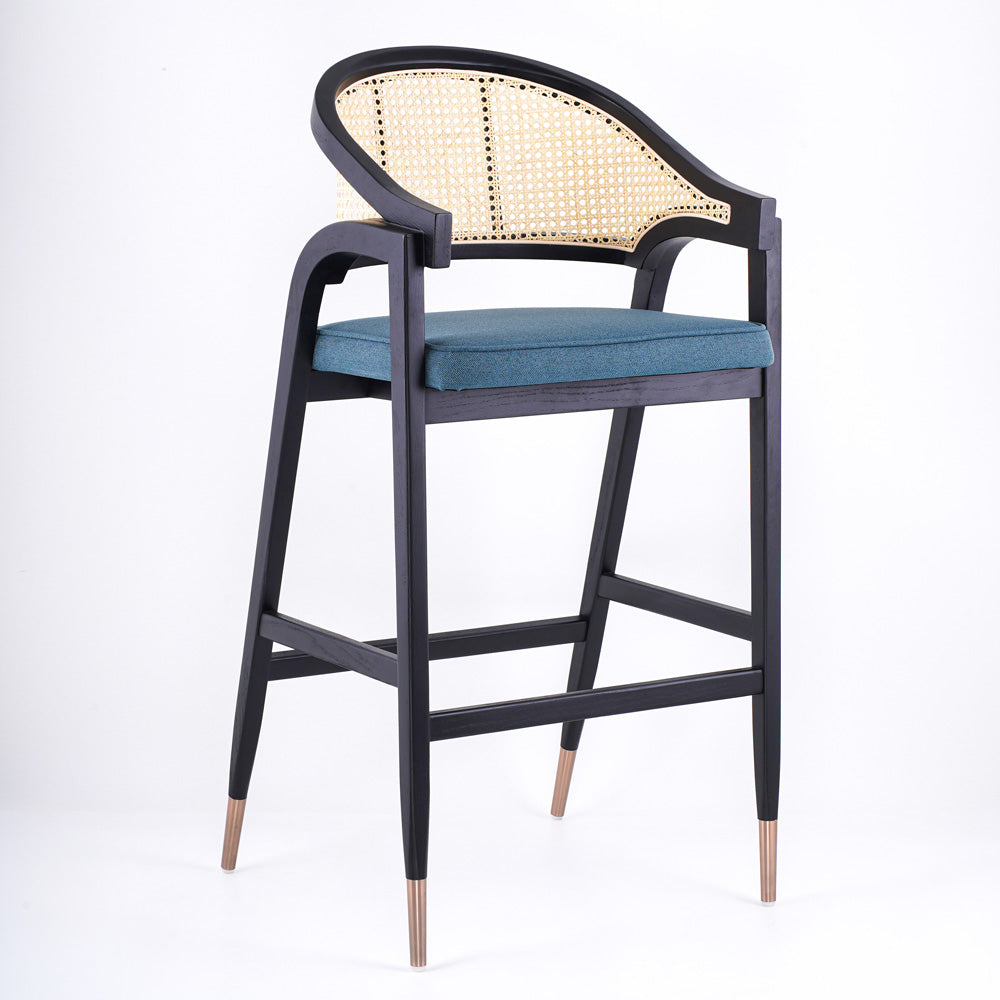 Tabouret Plume Canné