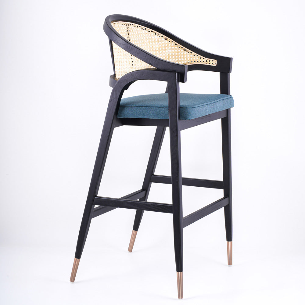 Tabouret Plume Canné