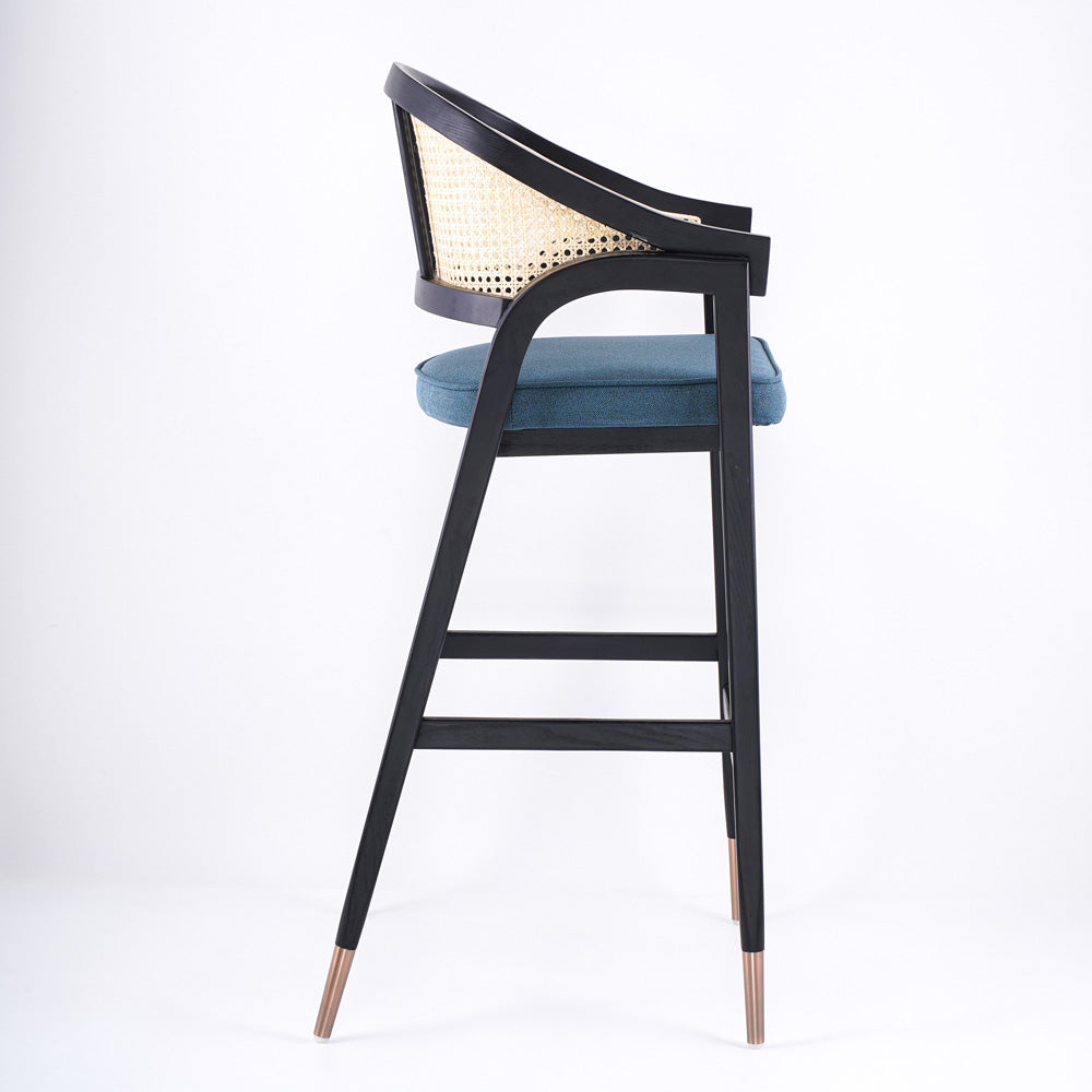 Tabouret Plume Canné