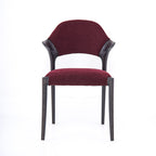 Chaise Ailes Bordeaux
