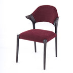 Chaise Ailes Bordeaux