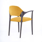 Chaise Courbe Moutarde