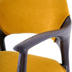 Chaise Courbe Moutarde