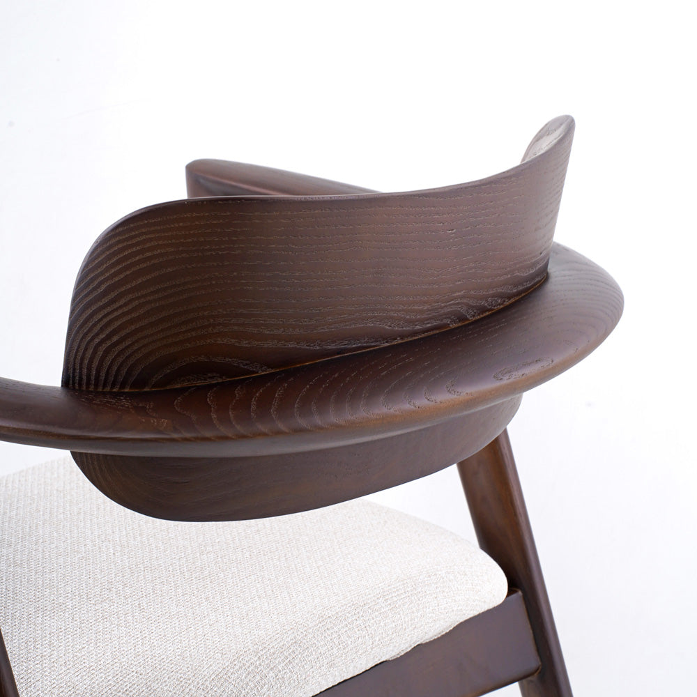 Chaise Bande Ivoire