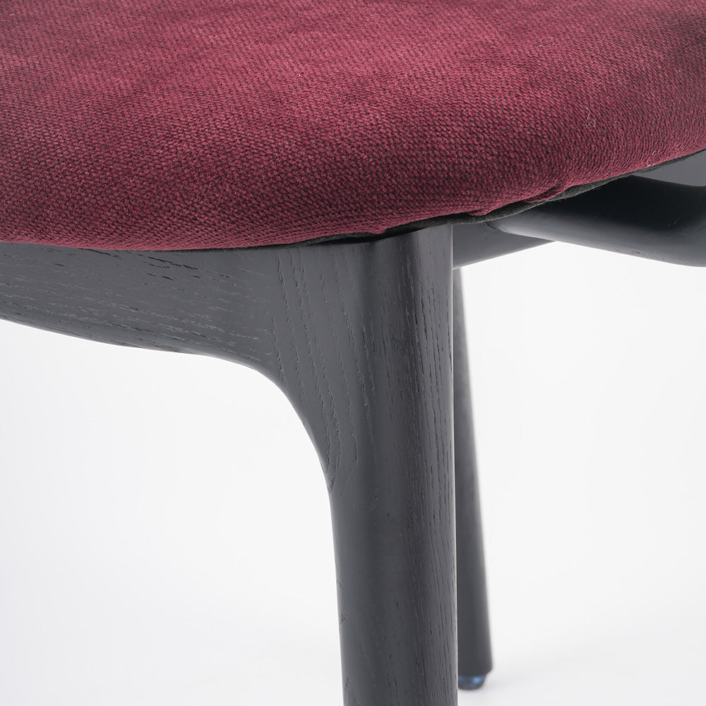 Chaise Coupe Bordeaux
